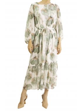 Vestito lungo fantasia 